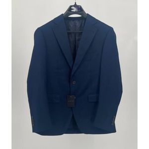 Alton Lane Blazer Jacket Tailored Fit Navy Birdseye Men Sz 44R NEW NWT N146